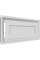 Камінна решітка Kratki WIND біла 22x45