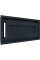 Камінна решітка Kratki WIND графітова 22x45