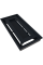 Камінна решітка Kratki WIND графітова 22x45