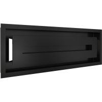 Камінна решітка Kratki WIND чорна 17x49