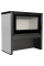 Стальна піч Kratki JUNO 12 панель біла