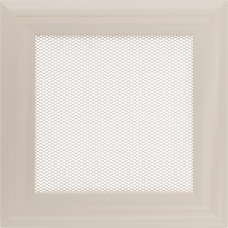 Камінна решітка Kratki Oskar кремова 17x17
