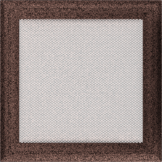 Камінна решітка Kratki Oskar мідна фарбована 22x22
