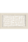 Камінна решітка Kratki ABC кремова 17x30