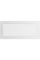Камінна решітка Kratki біла 17x37
