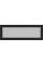 Камінна решітка Kratki чорна 17x49