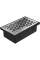 Камінна решітка Kratki FLOOR шліфована 11x17