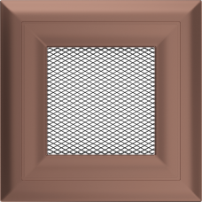 Камінна решітка Kratki Oskar мідна 11x11