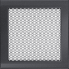 Камінна решітка Kratki графітова 22x22