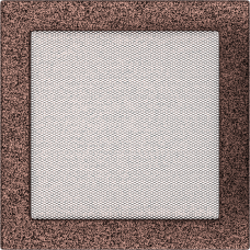 Камінна решітка Kratki мідна 22x22