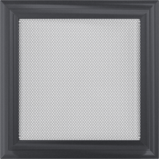 Камінна решітка Kratki Oskar графітова 22x22