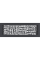 Камінна решітка Kratki ABC графітова 17x49
