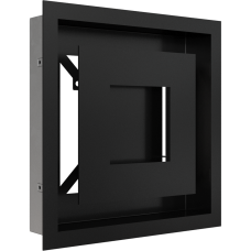 Камінна решітка Kratki WIND чорна 22x22