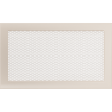 Камінна решітка Kratki кремова 22x37