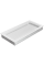 Камінна решітка Kratki біла 22x45