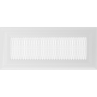 Камінна решітка Kratki Oskar біла 11x24