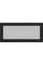Камінна решітка Kratki Oskar чорна 17x37