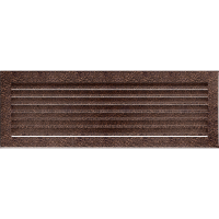 Камінна решітка Kratki FRESH мідна 17x49