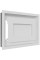 Камінна решітка Kratki WIND біла 22x30