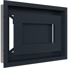 Камінна решітка Kratki WIND графітова 22x30