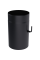 Шибер стальний Ø 120 чорний