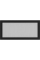 Камінна решітка Kratki чорна 22x45