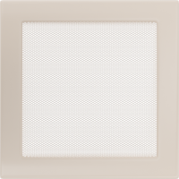 Камінна решітка Kratki кремова 22x22