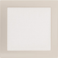 Камінна решітка Kratki кремова 22x22