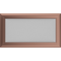 Камінна решітка Kratki Oskar мідна 17x30