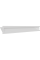 Камінна решітка Kratki LUFT SF кутовий лівий білий 80x40x9