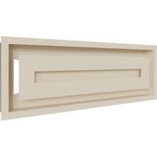 Камінна решітка Kratki WIND кремова 17x49