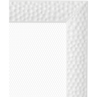 Камінна решітка Kratki Venus біла 11x17