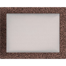 Камінна решітка Kratki мідна 22x30