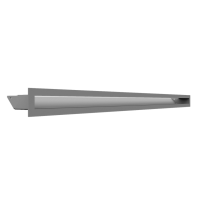 Камінна решітка Kratki LUFT SF біла 6x100