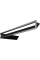 Камінна решітка Kratki LUFT SF кутовий правий чорний 40x80x9