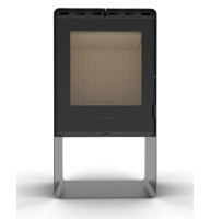Піч сталева M-Fire Santorini з дровником (12kW)