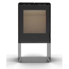 Піч сталева M-Fire Santorini з дровником (12kW)