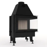 Камінна топка M-FIRE 70 кутова права (15kW)