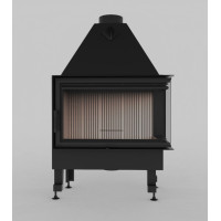 Камінна топка M-FIRE 80 кутова права (17kW) 