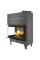Камінна топка кутова SAVEN Energy Up 85х50х47L Black (17,0 kW) ECO