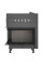 Камінна топка кутова SAVEN Energy Up 85х50х47L Black (17,0 kW) ECO