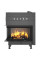 Камінна топка кутова SAVEN Energy Up 85х50х47L Black (17,0 kW) ECO