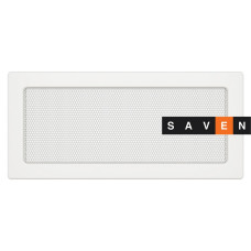 Вентиляційна решітка для каміна SAVEN 17х37 біла