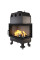Камінна топка кутова SAVEN Energy 75х50х47R Black (15,1 kW) ECO
