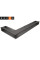 Вентиляційна решітка для каміна кутова права SAVEN Loft Angle 95х950х450 графітова