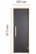 Двері для лазні та сауни Tesli Lux Graphite Sateen 1900х700