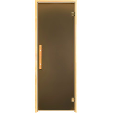 Двері для лазні та сауни Tesli Lux Magnetic Sateen 1900х700