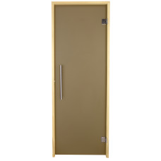 Двері для лазні та сауни Tesli Steel Sateen 1900х700