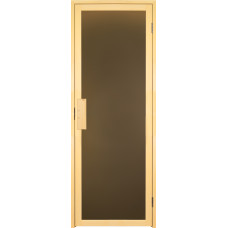 Двері для лазні та сауни Tesli DUO Sateen 1900 х 700