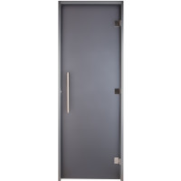 Двері для хамаму Tesli Antalya Graphite Sateen 2000x800